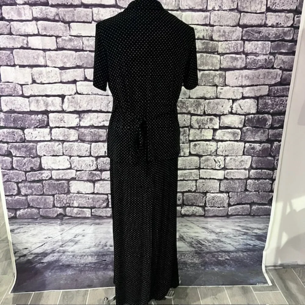Ronni Nicole Black & White Matching Dress & Jacket Size 10 - Picture 5 of 11